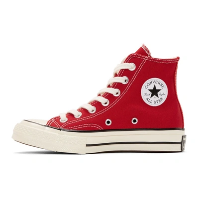 Shop Converse Red Chuck 70 High Sneakers