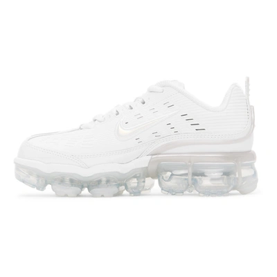 Shop Nike White Vapormax 360 Sneakers In 100 Wh/wh