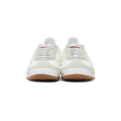 Shop Adidas Lotta Volkova White & Off-white Sl72 Low-top Sneakers