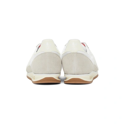 Shop Adidas Lotta Volkova White & Off-white Sl72 Low-top Sneakers