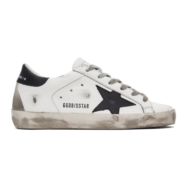 black superstar golden goose