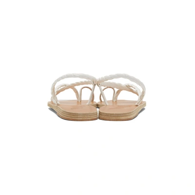 Shop Ancient Greek Sandals White Fysi Sandals