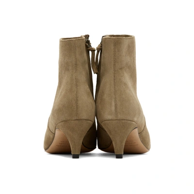 Shop Isabel Marant Beige Derst Boots In 50ta Taupe