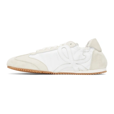 Shop Loewe Off-white Ballet Runner Sneakers In 2006 White