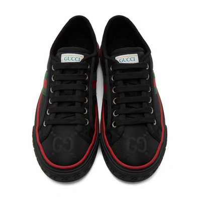 Shop Gucci Black  Tennis 1977 Off The Grid Low-top Sneakers In 1072 Black/