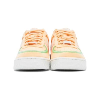 Shop Nike Orange Air Force 1 '07 Lx Sneakers In 800 Melon