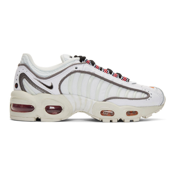 Nike Air Max Tailwind Iv Mesh And Faux Leather Sneakers In 100 White Modesens