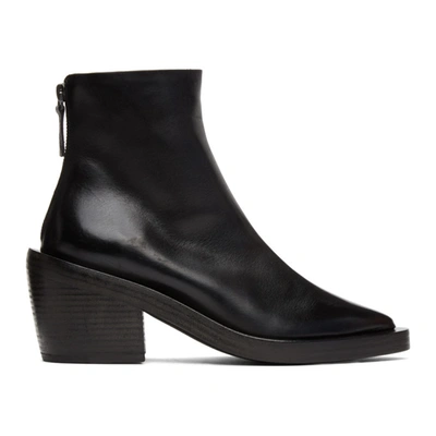 Shop Marsèll Black Coneros Boots In 666 Black