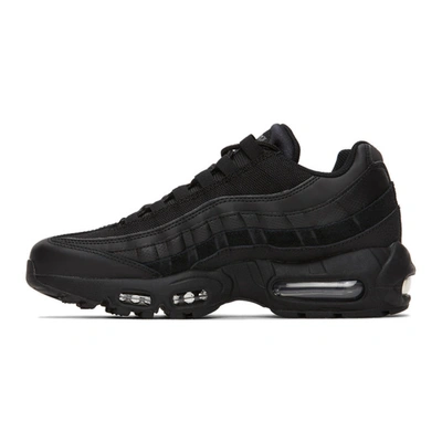 Shop Nike Black Air Max 95 Essential Sneakers In 001 Blk/blk