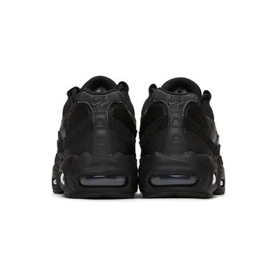 Shop Nike Black Air Max 95 Essential Sneakers In 001 Blk/blk