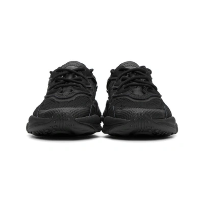 Shop Adidas Originals Black Ozweego Sneakers