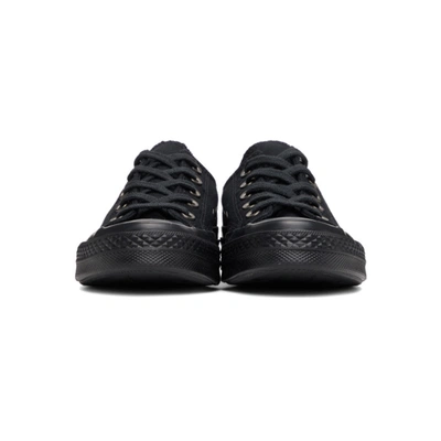 Shop Converse Black Chuck 70 Low Sneakers In Black/blk