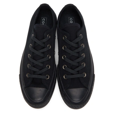 Shop Converse Black Chuck 70 Low Sneakers In Black/blk