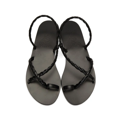Shop Ancient Greek Sandals Black Fysi Sandals