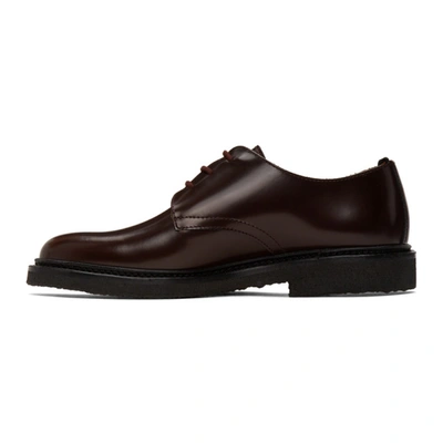 Shop Common Projects Burgundy Standard Derbys In 3497 Oxbloo