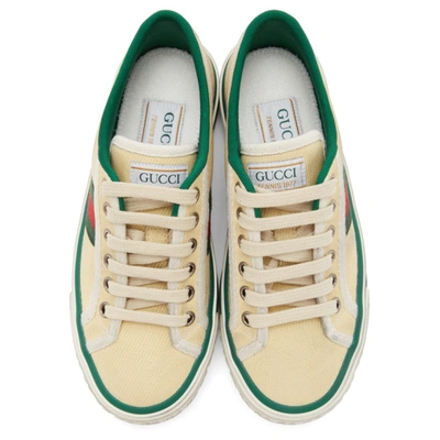 Shop Gucci Beige ' Tennis 1977' Sneakers In 9361 Beige