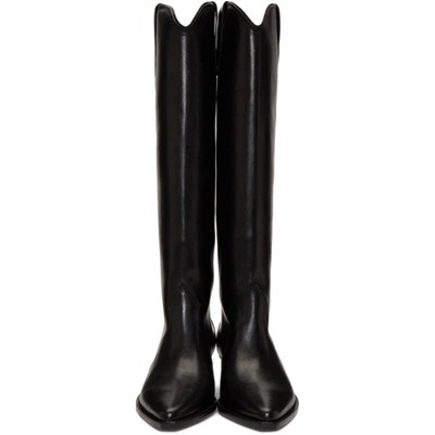Shop Isabel Marant Ssense Exclusive Black Denvee Boots In 01bk Black