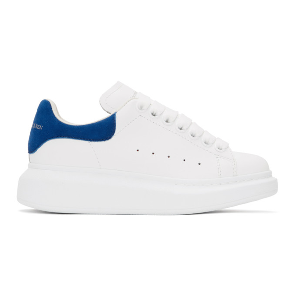 alexander mcqueen blue and white