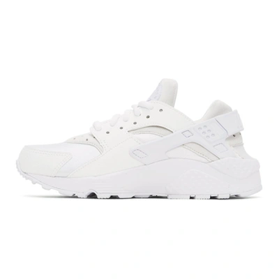Shop Nike Off-white Air Huarache Sneakers In 108 Wh/wh