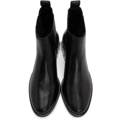 Shop Sophia Webster Black Leather Bessie Boots In Black Nappa