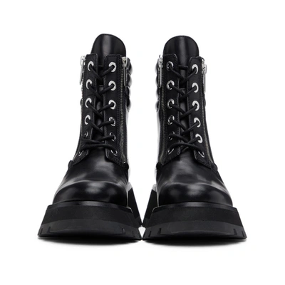 Shop 3.1 Phillip Lim / フィリップ リム Black Double Zip Kate Boots In Ba001 Black