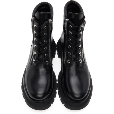Shop 3.1 Phillip Lim / フィリップ リム Black Double Zip Kate Boots In Ba001 Black