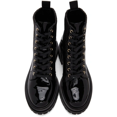 Shop Gianvito Rossi Black Martis 20 Boots In Black+black