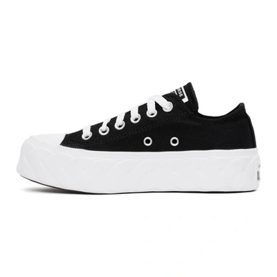 Shop Converse Black Cable Chuck Lift Sneakers In Black/white
