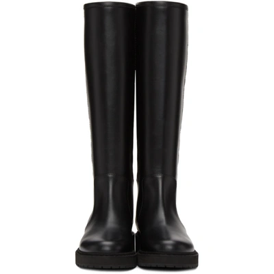 Shop Fendi Black 'forever ' Tall Boots In F0abb Blk