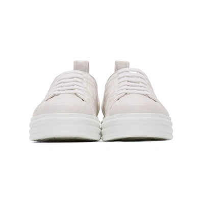 Shop Fendi White 'forever ' Rise Sneakers In F10wi Wh