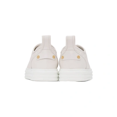 Shop Fendi White 'forever ' Rise Sneakers In F10wi Wh