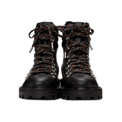 Shop Jimmy Choo Black Eshe Hiking Boots In Black/black