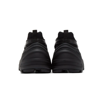 Shop Alyx Black Indivisible Sneakers In Blk0001 Bla