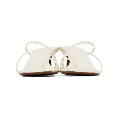 Shop Neous Off-white Erandra 55mm Heeled Sandals In Cream