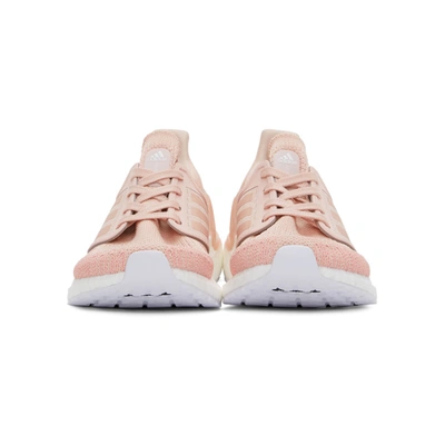 Shop Adidas Originals Pink Ultraboost 20 Sneakers