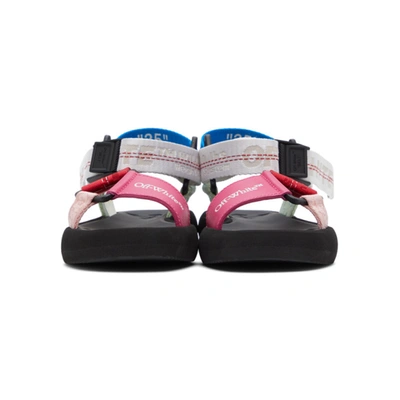 Shop Off-white Multicolor Trek Sandals