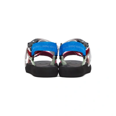 Shop Off-white Multicolor Trek Sandals