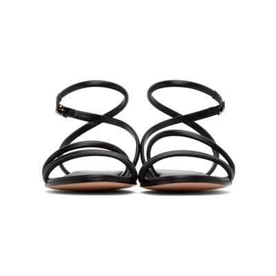 Shop Gianvito Rossi Black Bekah 05 Sandals