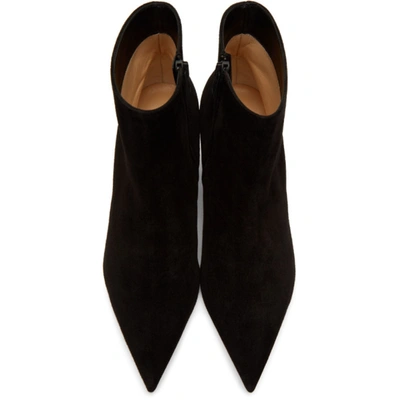 Shop Christian Louboutin Black So Kate 55 Boots In Bk01 Black