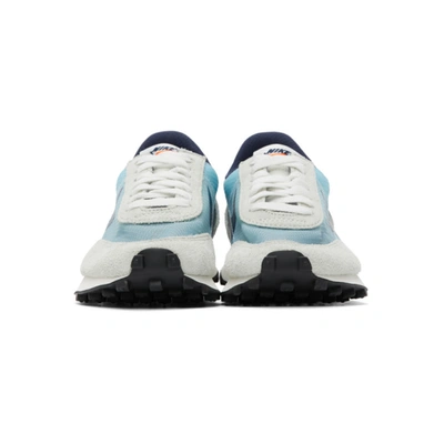 Shop Nike Blue And Grey Daybreak Sp Sneakers In 300 Teal