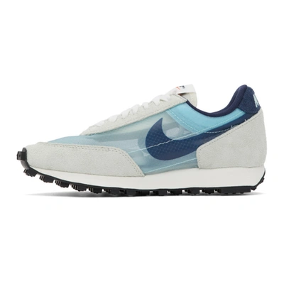 Shop Nike Blue And Grey Daybreak Sp Sneakers In 300 Teal