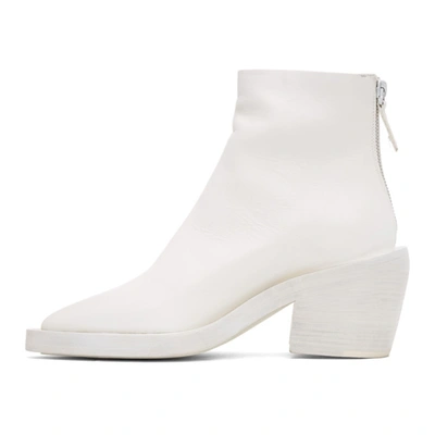 Shop Marsèll Marsell Ssense Exclusive White Coneros Boots In 110 White