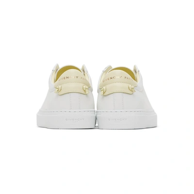 Shop Givenchy White & Yellow Urban Street Sneakers In 740 Yellow