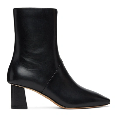 Shop 3.1 Phillip Lim / フィリップ リム Black Leather Tess Boots In Ba001 Black