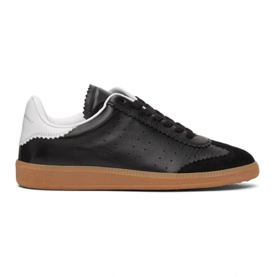 Isabel Marant Bryce Low-top Leather Sneakers In Black