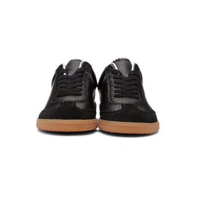 Isabel Marant Bryce Low-top Leather Sneakers In Black