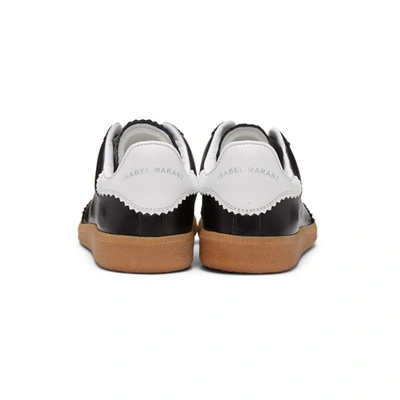 Isabel Marant Bryce Low-top Leather Sneakers In Black