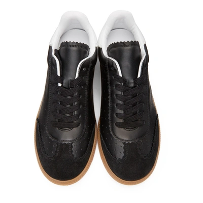 Isabel Marant Bryce Low-top Leather Sneakers In Black