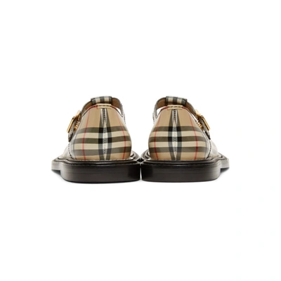 Shop Burberry Beige Hannie T-bar Shoes In Archive Bei