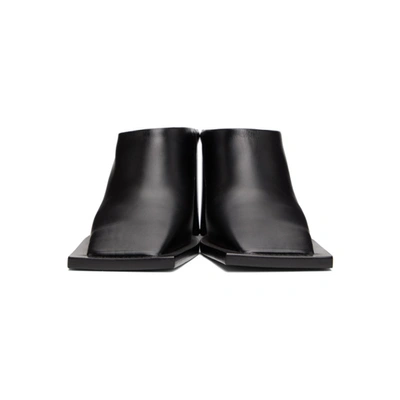 Shop Balenciaga Black Flat Mules In 1000 Black